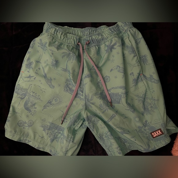 SAXX 2N1 Volley Swim Short (2x, 7” inseam) - Picture 2 of 4